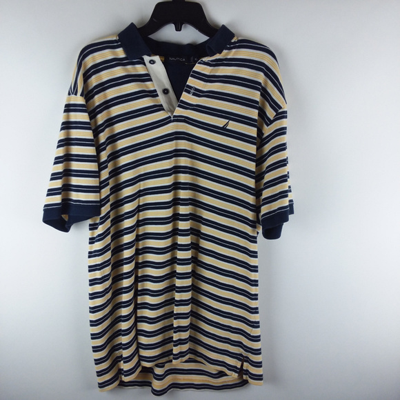 Nautica Other - Nautica Men's Sz XL Striped Button Down Shirt
